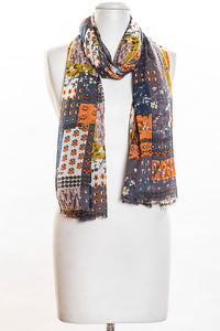 Mini Flower Patch Scarf (SE-1385)